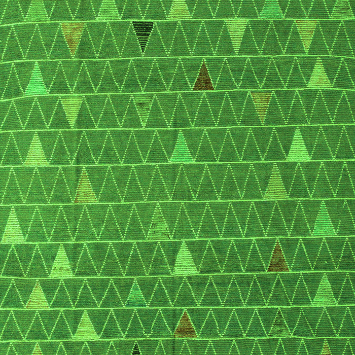 Abstract Green Modern Rug, abs5141grn