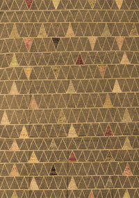 Abstract Brown Modern Rug, abs5141brn