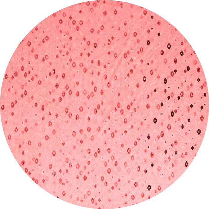 Machine Washable Abstract Red Modern Rug, wshabs5142red