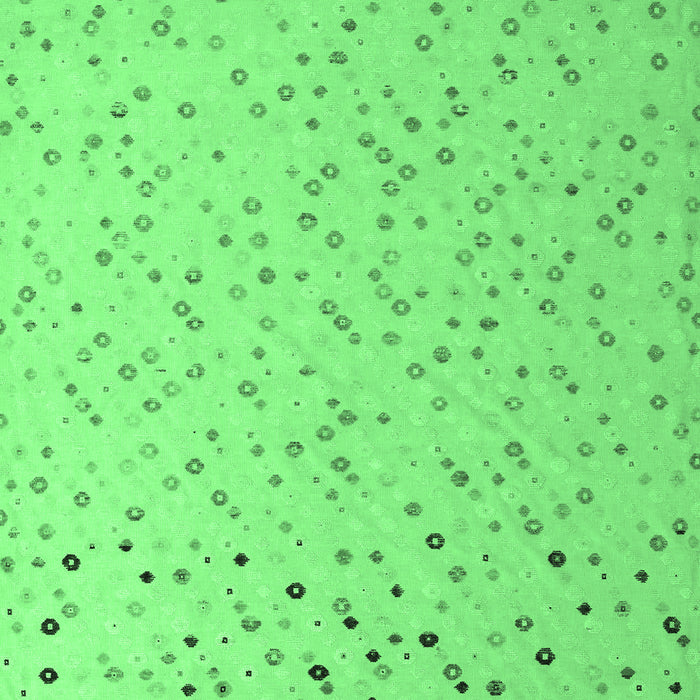 Machine Washable Abstract Emerald Green Modern Area Rugs, wshabs5142emgrn