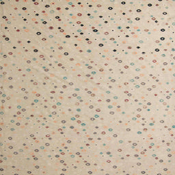 Square Abstract Camel Brown Modern Rug, abs5142