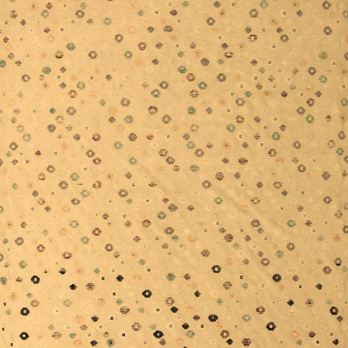 Machine Washable Abstract Brown Modern Rug, wshabs5142brn