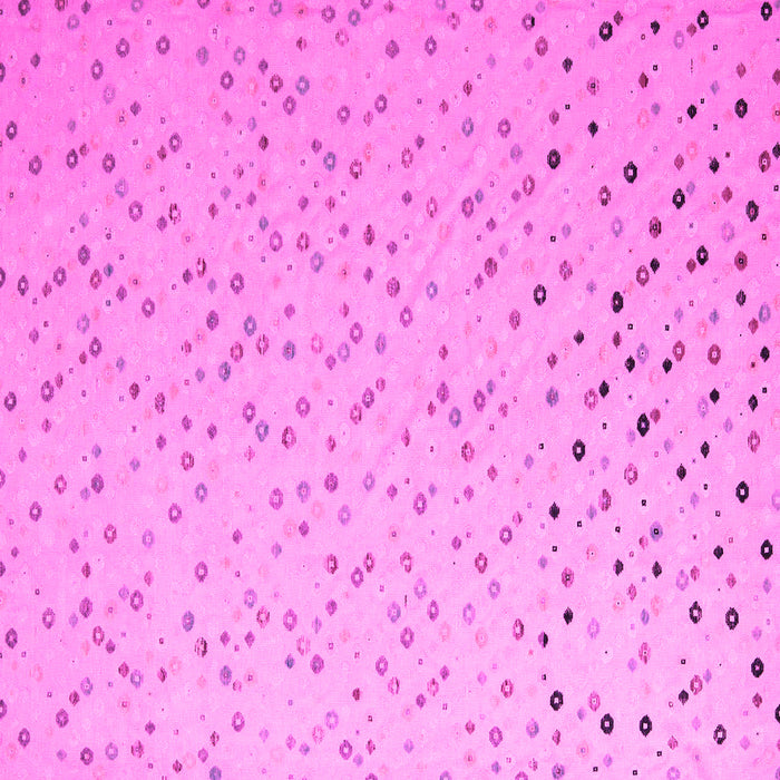 Square Abstract Pink Modern Rug, abs5142pnk