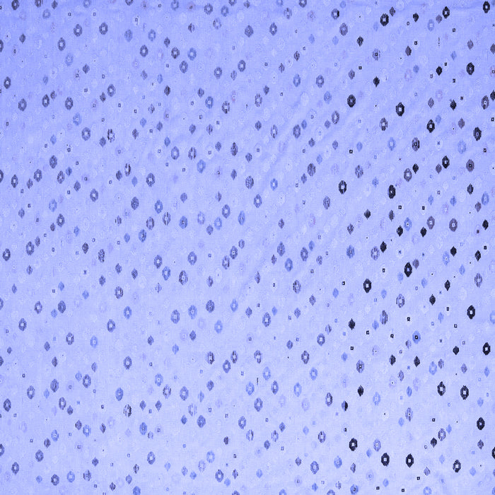 Square Abstract Blue Modern Rug, abs5142blu