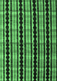 Abstract Emerald Green Modern Rug, abs5143emgrn