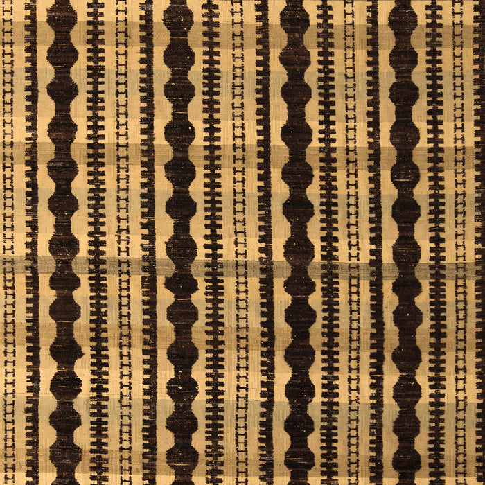 Machine Washable Abstract Brown Modern Rug, wshabs5143brn