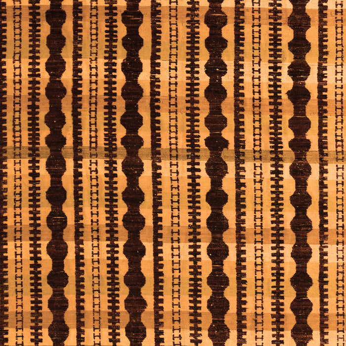 Machine Washable Abstract Orange Modern Area Rugs, wshabs5143org