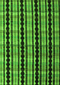 Abstract Green Modern Rug, abs5143grn