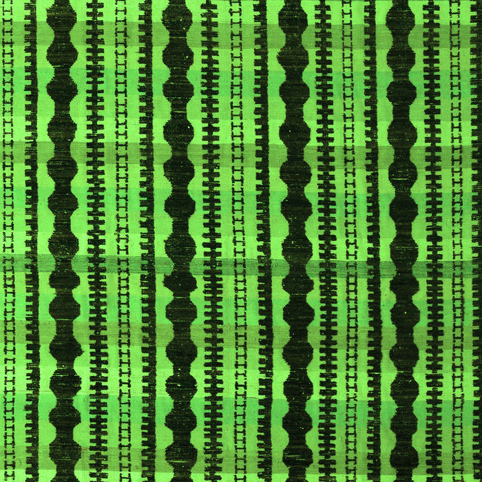 Abstract Green Modern Rug, abs5143grn