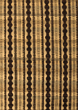 Abstract Brown Modern Rug, abs5143brn