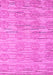 Machine Washable Abstract Pink Modern Rug, wshabs5144pnk