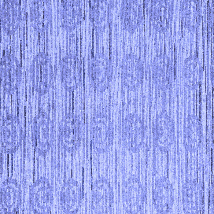 Square Machine Washable Abstract Blue Modern Rug, wshabs5144blu