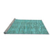 Sideview of Machine Washable Abstract Light Blue Modern Rug, wshabs5144lblu