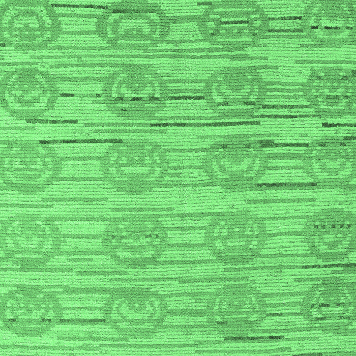 Abstract Emerald Green Modern Rug, abs5144emgrn