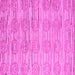 Square Machine Washable Abstract Pink Modern Rug, wshabs5144pnk