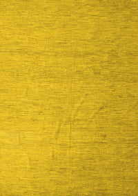 Solid Yellow Modern Rug, abs5145yw