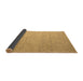 Sideview of Solid Brown Modern Rug, abs5145brn