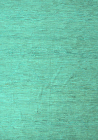 Solid Turquoise Modern Rug, abs5145turq