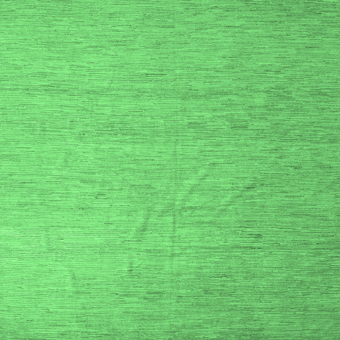 Square Solid Emerald Green Modern Rug, abs5145emgrn