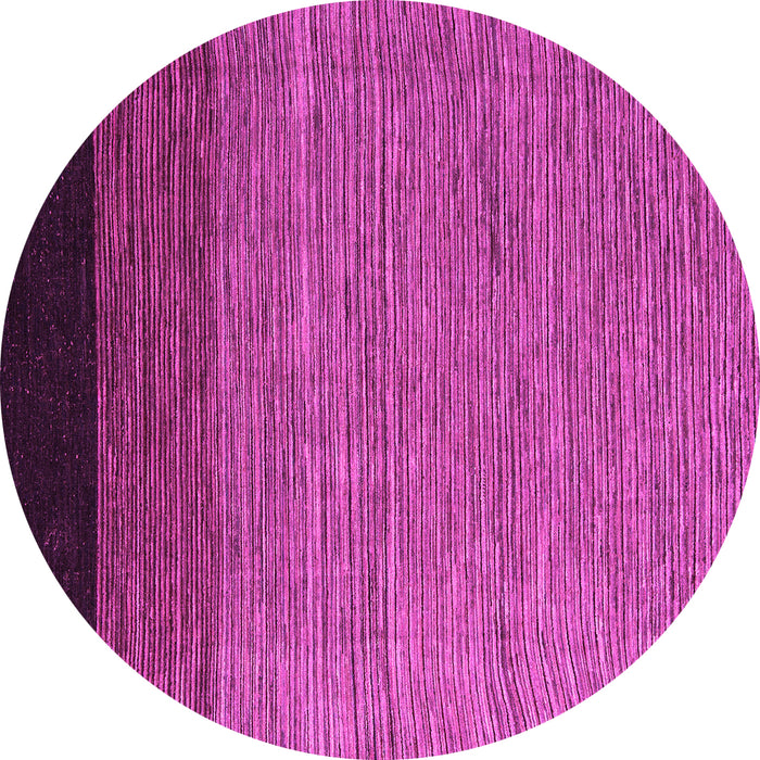 Round Abstract Pink Modern Rug, abs5146pnk