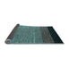 Sideview of Abstract Light Blue Modern Rug, abs5146lblu