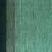 Square Abstract Turquoise Modern Rug, abs5146turq