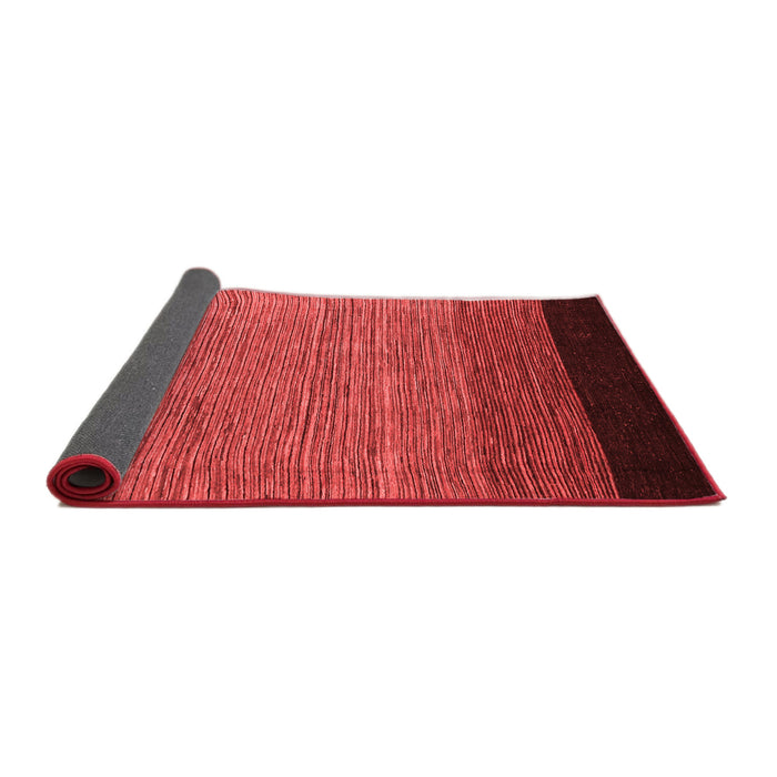 Abstract Red Modern Area Rugs
