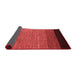 Abstract Red Modern Area Rugs