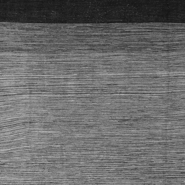 Square Abstract Gray Modern Rug, abs5146gry