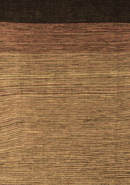Abstract Brown Modern Rug, abs5146brn