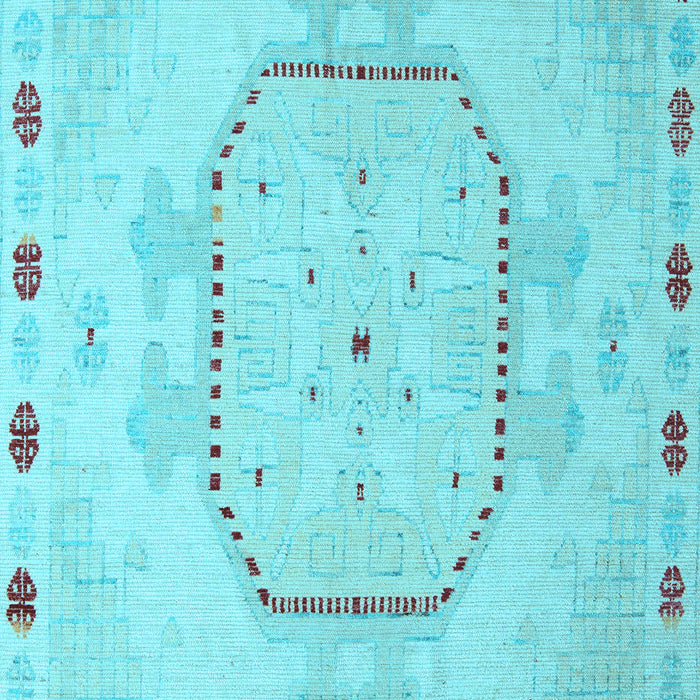Machine Washable Abstract Light Blue Modern Rug, wshabs5147lblu