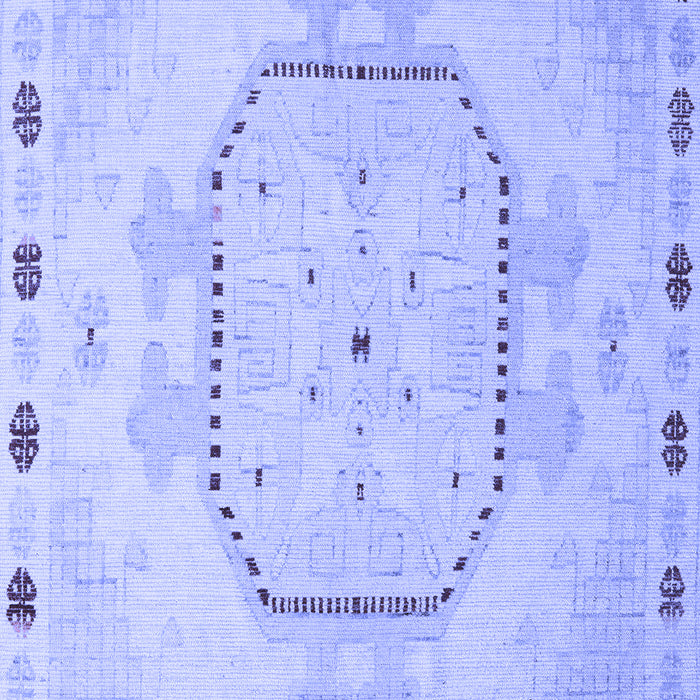 Abstract Blue Modern Rug, abs5147blu