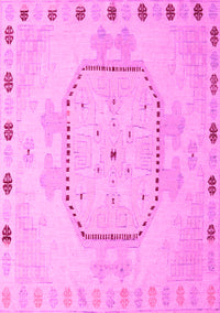 Abstract Pink Modern Rug, abs5147pnk