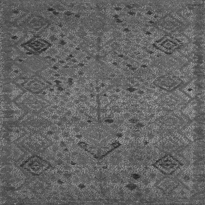 Square Machine Washable Abstract Gray Modern Rug, wshabs5149gry
