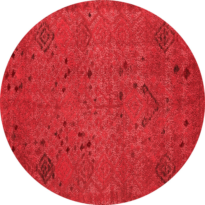 Machine Washable Abstract Red Modern Rug, wshabs5149red
