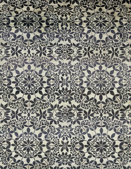 Abstract Pale Silver Gray Modern Rug, abs514