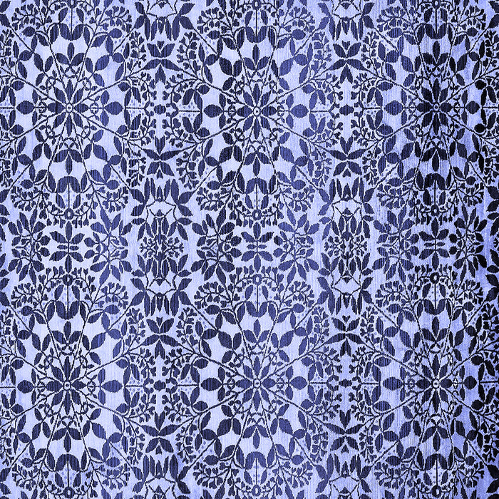 Square Machine Washable Abstract Blue Modern Rug, wshabs514blu