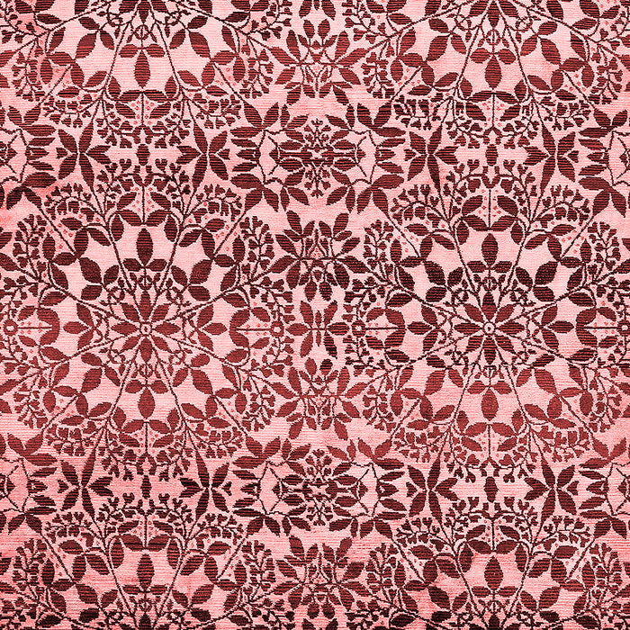 Machine Washable Abstract Red Modern Rug, wshabs514red