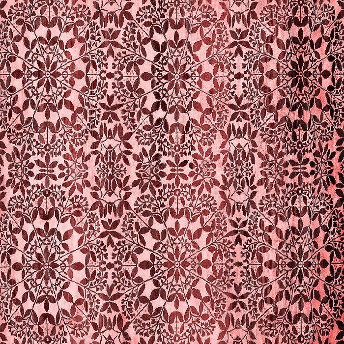 Abstract Red Modern Rug, abs514red