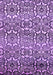 Machine Washable Abstract Purple Modern Area Rugs, wshabs514pur