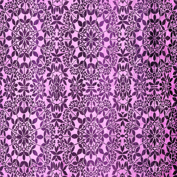 Square Machine Washable Abstract Pink Modern Rug, wshabs514pnk