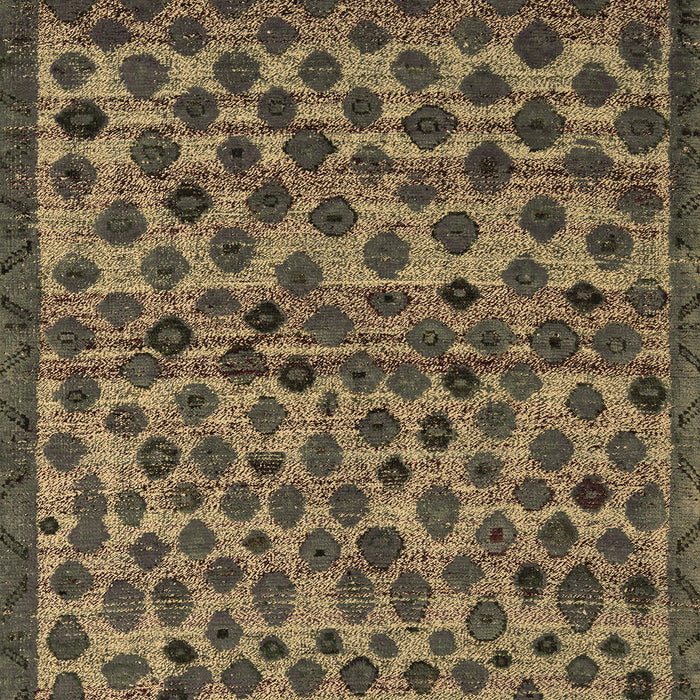 Machine Washable Abstract Brown Modern Rug, wshabs5150brn