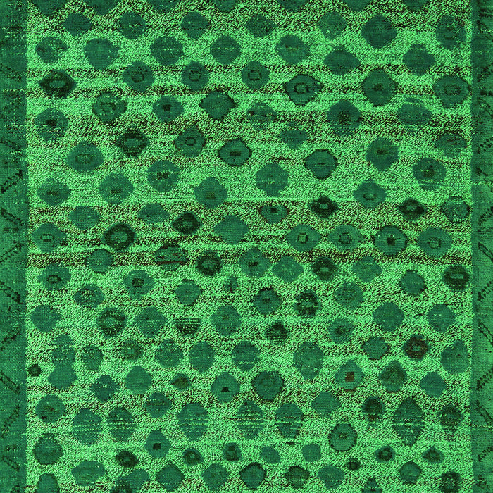 Machine Washable Abstract Green Modern Area Rugs, wshabs5150grn