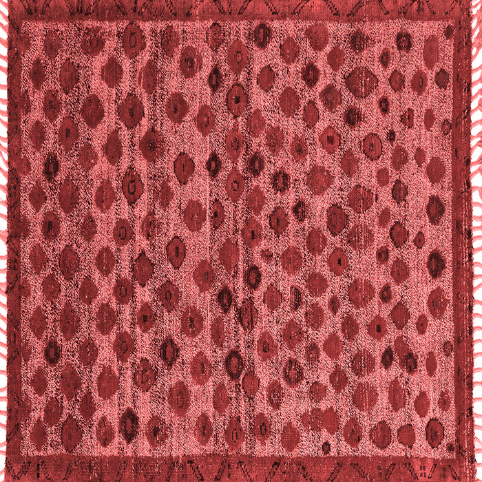 Abstract Red Modern Rug, abs5150red