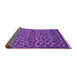 Sideview of Abstract Pink Modern Rug, abs5150pnk