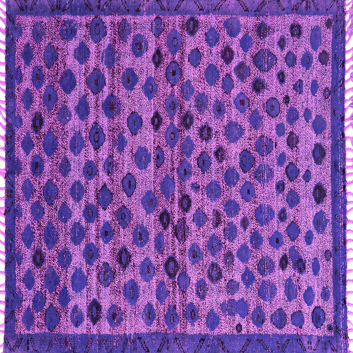 Square Machine Washable Abstract Pink Modern Rug, wshabs5150pnk