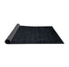 Sideview of Abstract Dark Slate Gray Green Modern Rug, abs5151