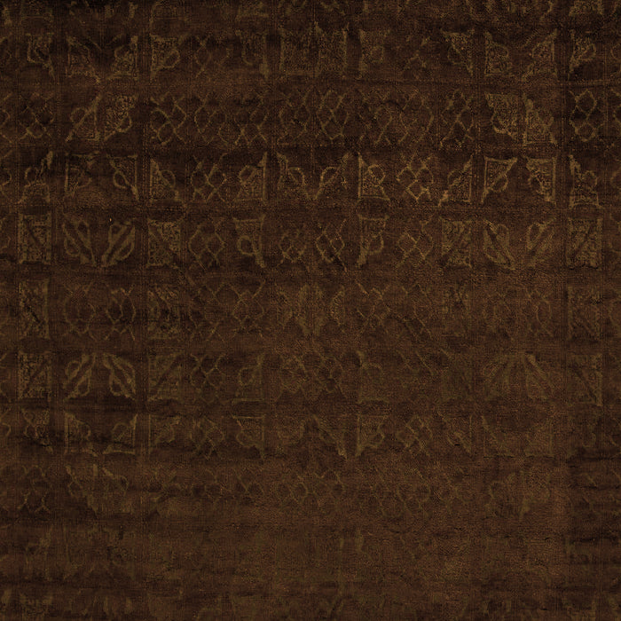 Abstract Orange Modern Rug, abs5151org