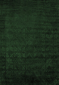 Abstract Emerald Green Modern Rug, abs5151emgrn