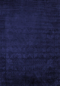 Abstract Blue Modern Rug, abs5151blu